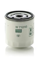 MANN-FILTER Ölfilter (W 712/43) für FORD Escort V III IV Orion II VI AUSTIN