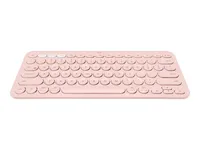 Bezprzewodowa klawiatura Logitech K380 w kolorze różowym