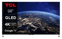 TCL 98C735 QLED TV 98 Zoll 4K UHD Smart TV 120 Hz Google TV Onkyo-Sound EEK: G