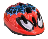 Toim- Spiderman Casco, farba Rojo/Blanco/Negro/Azul, 50 cm/56 cm (85-10860) TOIMSA