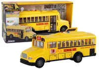 Školní autobus třecí pohon světelný zvuk