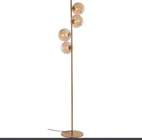 Stehleuchte Neptun,4-flammige (G9) aus Metall in Gold-Optik