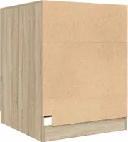 vidaXL Sonoma dubová skrinka na práčku 70,5x71,5x91,5 cm
