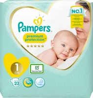 Plienky Pampers Premium Protection New Baby veľkosť 1 Obsah 23 kusov