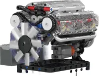 Motorizovaný motor V8 společnosti Mould King 10088S