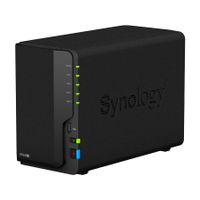 Synology DiskStation DS220+, NAS, Kompakt, Intel® Celeron®, J4025, Schwarz