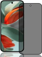 Anti Spy Panzer Folie für Google Pixel 9 / 9 Pro Privacy Displayschutzfolie Sichtschutz Glasfolie Schutzglas