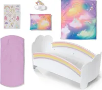 Zapf BABY born Regenbogen Bett