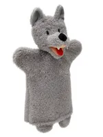 Handpuppe Wolf, 30 cm