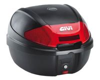 GIVI E300 - Monolock Topcase - 30 Liter - schwarz matt - L.xB.xH.: 400x410x300mm