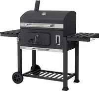 Tepro  Grillwagen Toronto XXL Grillfläche 72 x 46 cm, schwarz