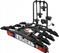 Aguri Active Bike 4 Black Heckfahrradträger Fahrradträger Radträger