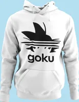 Herren Son Adi Goku Dragon Ball Adidas Parodie Anime Manga Hoodie Kapuzenjacke