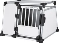 TRIXIE Transportbox für Haustiere L Aluminium