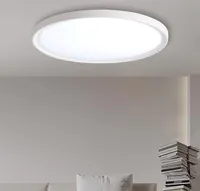 36W LED Deckenleuchte 6000K Deckenlampe 2500LM Ø38cm Ultra Dünn Lichtpaneel für Wohnzimmer, Schlafzimmer, Esszimmer, Küche, Flur