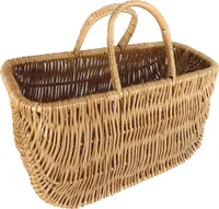 Korbhandtasche, Strandtasche, SHOPPING, großer, geräumiger Einkaufskorb