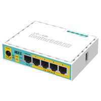 MikroTik hEX PoE lite - Schnelles Ethernet - 10/100Base-T(X) - 10,100 Mbit/s - 16 MB - 64 MB - Weiß