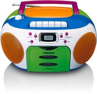 Rádio/CD/kazetový přehrávač Konektor pro sluchátka - Rádiový záznamník SCD-971 Kids