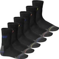 MT Herren Arbeits- und Freizeitsocken (6 Paar), Robuste Work Socken - Mix 43-46