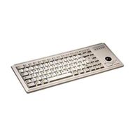 Cherry Slim Line Compact-Keyboard G84-4400 - Tastatur - 83 Tasten - Grau