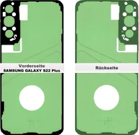Samsung Galaxy S22 Plus Akkudeckel Klebefolie Kleber Backcover Adhesive Rahmen Batterie Glue