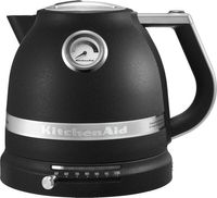 KitchenAid 5KEK1522EBK Artisan Wasserkocher 1,5 L Schwarz 2400 Watt einstellbare Temperaturstufen von 50-100 Grad