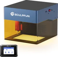 SCULPFUN iCube 3W Laser Graviermaschine mit TS1 Offline-Anzeige