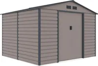 G21 Gartenhaus G21 GAH 706 - 277 x 255 cm, grau G21-63900551