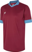 Umbro - "Tempest" Trikot für Herren UO833 (M) (Weinrot/Himmelblau)