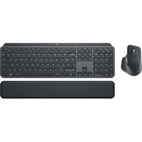 Logitech MX Keys Combo for Business, Volle Größe (100%), Bluetooth, AZERTY, Graphit, Maus enthalten