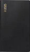rido idé Taschenkalender "Miniplaner d15" 2025 schwarz