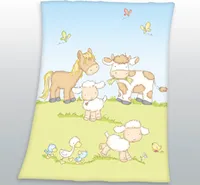 Fynn Microfaserflausch-Decke, 75x100cm