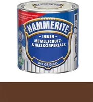 0,5L Hammerite Metallschutzlack & Heizkörperlack braun glänzend