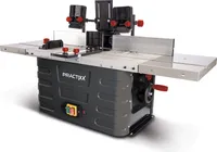 Practixx Fräsmaschine PX-TFM40 | 1500W | Spannzangen 6/8/12mm | Spindelhöhe max. 40mm | Drehzahl 11500 bis 24000 min-1 | inkl. Tischverbreiterungen
