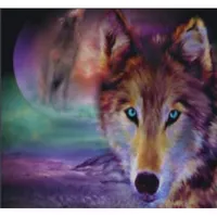 Norimpex Diamant Malerei Wolf Ansicht 30x40cm