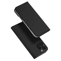 Dux Ducis Skin Pro flipové puzdro pre iPhone 16 Pro so slotom na kartu - čierne