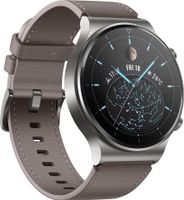 Huawei Watch GT 2 Pro Classic grau Smartwatch Herzfrequenzmessung Schlafanalyse bis zu 2 Wochen Akkulaufzeit Wasserdicht AMOLED GPS