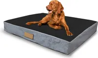 Hundebett - Hundekissen großer Hund - Hundematte XXL schwarz + grau