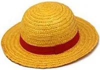 One Piece - Ruffy Strohhut (Kindergröße) Luffy Verkleidung Hut Cosplay