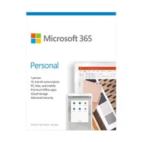 Microsoft 365 Personal QQ2-00989 1 osoba, Doba platnosti licencie 1 rok(y), Anglicky, Bez médií, P6