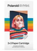Polaroid 6089, Hoch-Glanz, 5.4x8.6 cm, 2x3", Weiß, 20 Blätter, Polaroid Hi·Print 2x3 Pocket Photo Printer