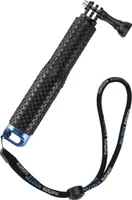 Teleskopická podpěrná tyč Mantona (D 50 cm pro adaptéry GoPro, pro GoPro Hero 11 10 9 8 7 6 5 4 3+ 3 2 1, Session a další kompatibilní akční kamery, prodloužitelná od 18-50 cm)