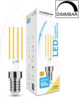 LED Fadenlampe Kerze dimmbar - E14 C35 7W - 4000K Neutralweiß
