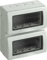 Bticino IP55-Gehäuse 4+4 Module 25508V