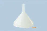 Trichter D.208/20mm H.218mm HD-Polyethylen natur m.Sieb HÜNERSDORFF