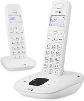 DORO Comfort 1015 Duo DECT-Telefon Weiu00df Anrufer-Identifikation - Plug-Type C (EU)