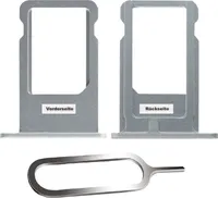 iPHONE 6 PLUS SIM KARTEN HALTER ADAPTER FACH STECKER TRAY SLOT CARD NEU SPACE GREY