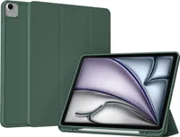 iPad Air 13 inch 2024 M2, iPad Air 13 Zoll 2025 M3 Hülle: Accezz Smart Silicone Bookcase
