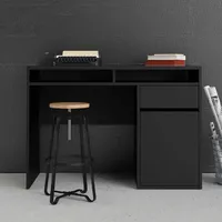 Schreibtisch schwarz-matt \