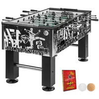 TUNIRO® Kickertisch PRO Platinum Tischkicker